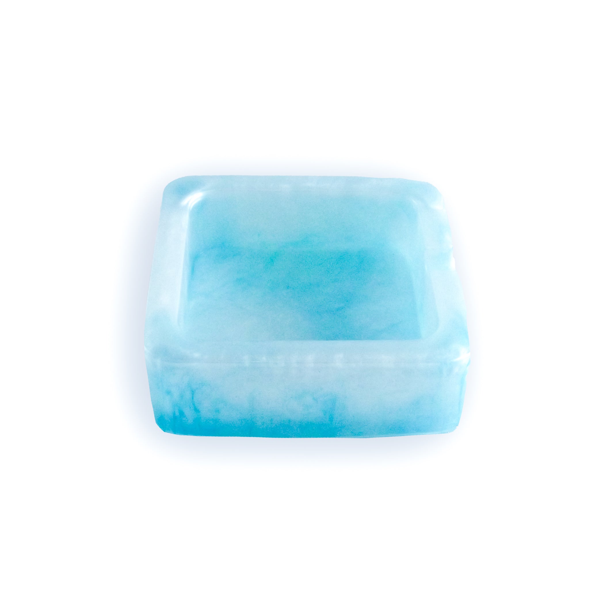 Image of a blue and white CanEmpire resin ashtray from CanArt collection. This handcrafted piece made of eco-friendly resin offers heat protection as well as unmatched style & durability.
