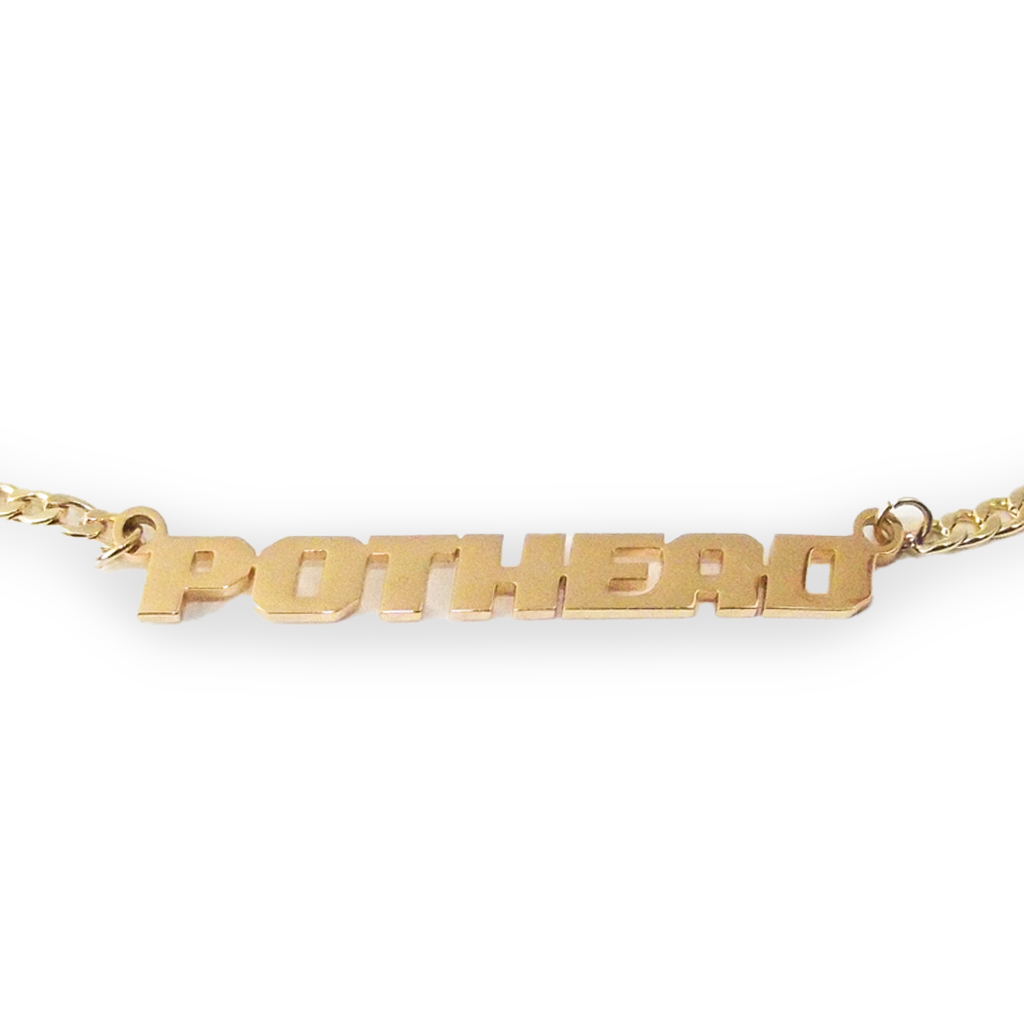 Gold Plated Stainless Steel 420 Necklace