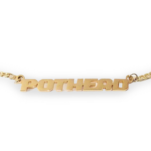 Gold Plated Stainless Steel 420 Necklace